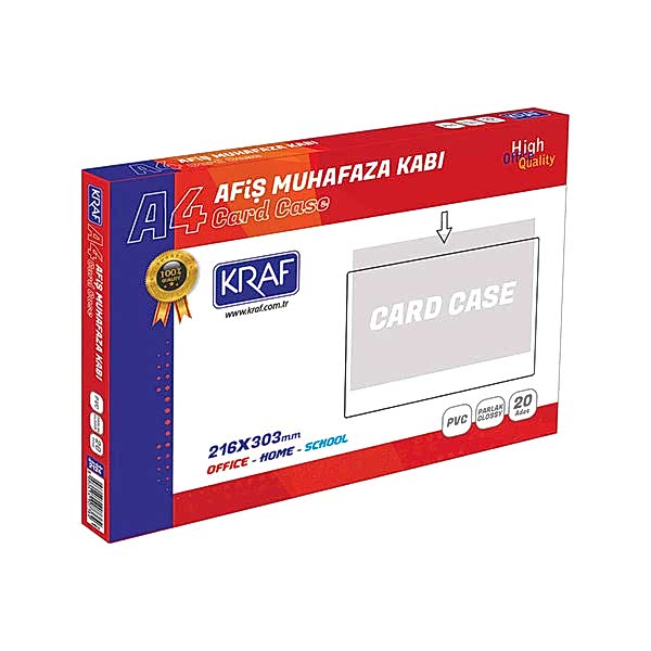 Kraf 2004 Afiş Muhafaza Kabı A4 resmi