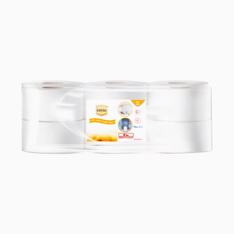 Extrasoft Mini Jumbo Tuvalet Kağıdı 3.0 kg 70 m - 12'li Paket resmi