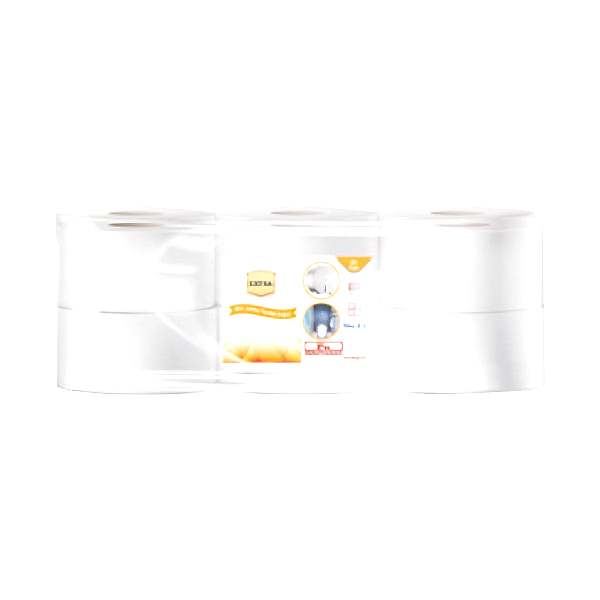 Extrasoft Mini Jumbo Tuvalet Kağıdı 3.0 kg 70 m - 12'li Paket resmi