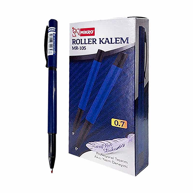 Mikro MR-105 Roller Kalem 0.7 mm Mavi (12 Adet) resmi