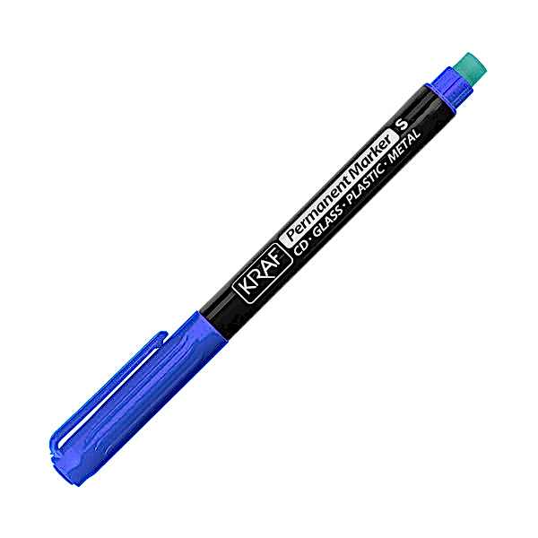 Kraf 270 Asetat Kalemi Silgili 0.3 mm Mavi resmi