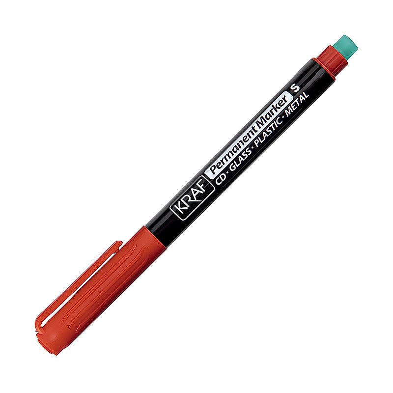 Kraf 270 Asetat Kalemi Silgili 0.3 mm Kırmızı resmi