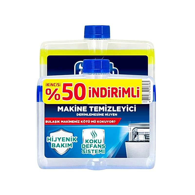 Finish Makine Temizleme Sıvı 250 ml 2'li Paket resmi
