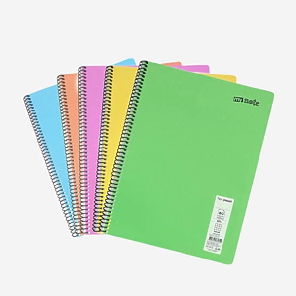 Mynote Flex Pastel Defter PP A5 80 Yp Kareli resmi
