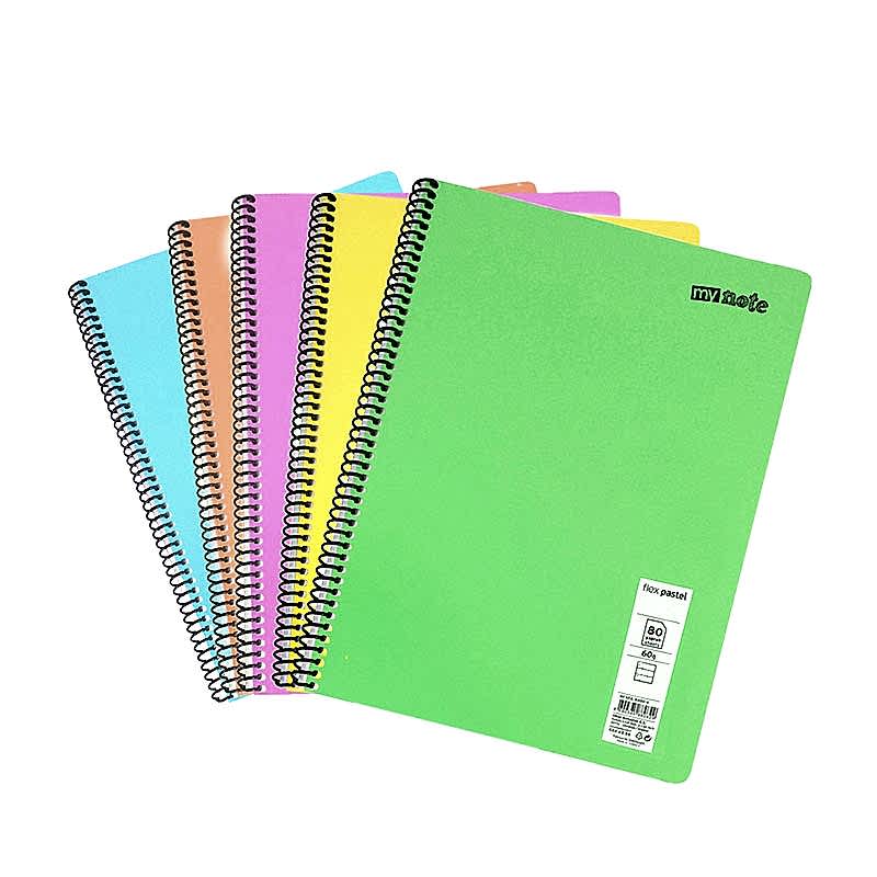 Mynote Flex Pastel Defter  PP A5 80 Yp Çizgili resmi