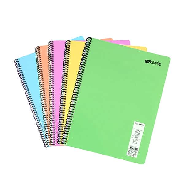 Mynote Flex Pastel Defter  PP A5 80 Yp Çizgili resmi