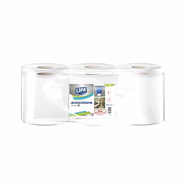 Lipa Eko Hareketli Kağıt Havlu 21 cm x 68 m 4.0 kg 6'lı Paket resmi