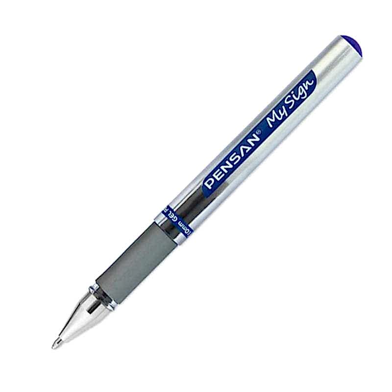 Pensan 6030 My Sign Jel İmza Kalemi 1.0 mm - Mavi
