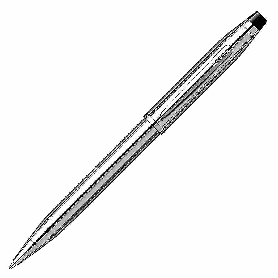 Cross 3502 Classic Century Parlak Tükenmez Kalem Lüks Kutulu - Krom