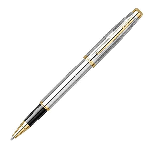 Scrikss 39 Roller Kalem Lüks Kutulu - Gold Krom