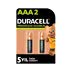 Duracell Şarj Edilebilir AAA İnce Kalem Pil 900 mAh 2'li Paket resmi