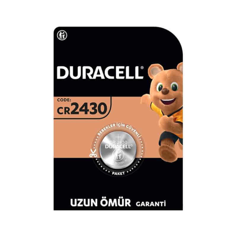 Duracell 2430 Lityum Düğme Pil 3 Volt Tekli Paket resmi