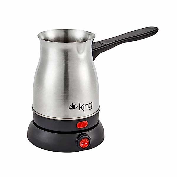 King Telveli K-442Y Türk Kahvesi Makinesi 4 Fincan 800 W resmi