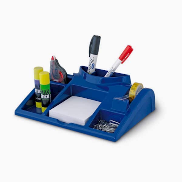 Mas 812 Desk Organizer Kalemlik Trendy Mavi resmi