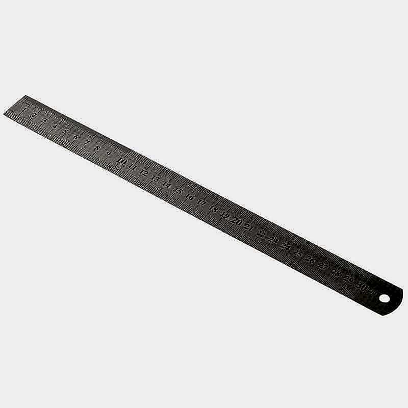 Kraf 530G Çelik Cetvel İnch Ölçülü 30 cm