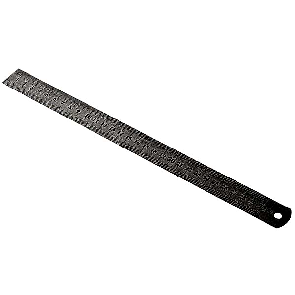 Kraf 530G Çelik Cetvel İnch Ölçülü 30 cm