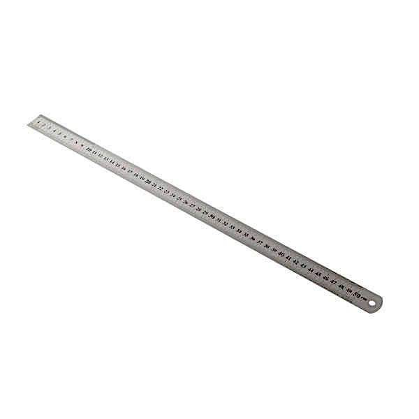 Kraf 550G Çelik Cetvel İnch Ölçülü 50 cm