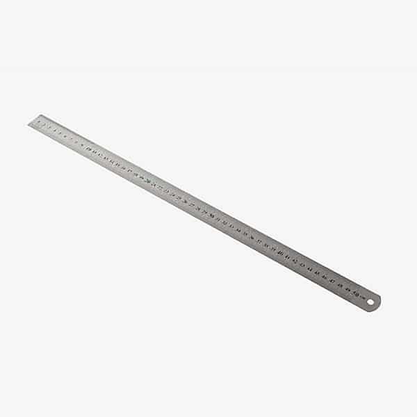 Kraf 550G Çelik Cetvel İnch Ölçülü 50 cm