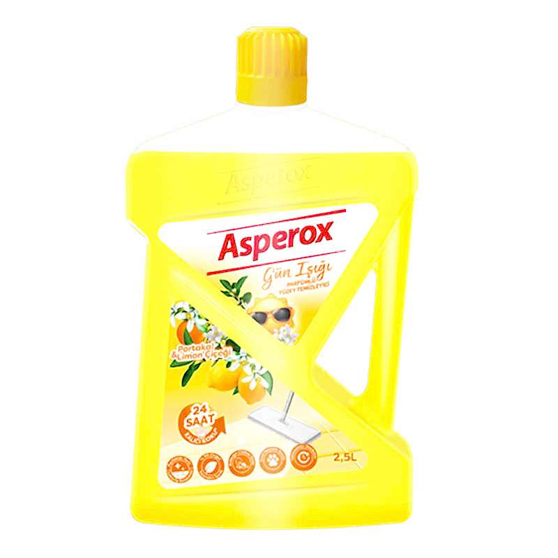 Asperox Yüzey Temizleyici Gün Işığı Portakal & Limon Çiçeği 2,5 Lt