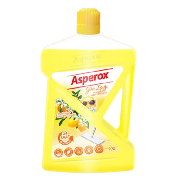 Asperox Yüzey Temizleyici Gün Işığı Portakal & Limon Çiçeği 2,5 Lt