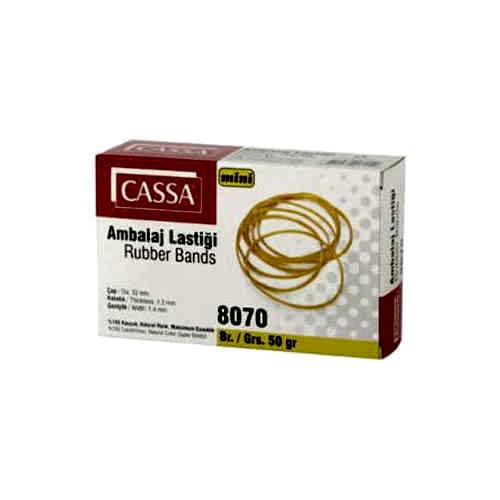Cassa 8070 Mini Ambalaj Lastiği %100 Kauçuk 50 gr