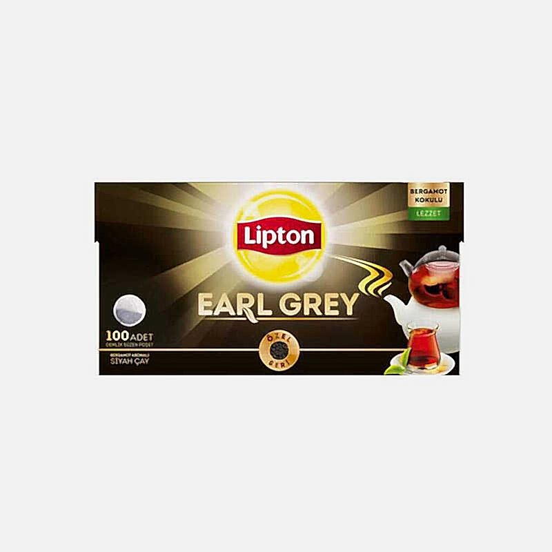 Lipton Early Grey Demlik Poşet Çay 100'lü 