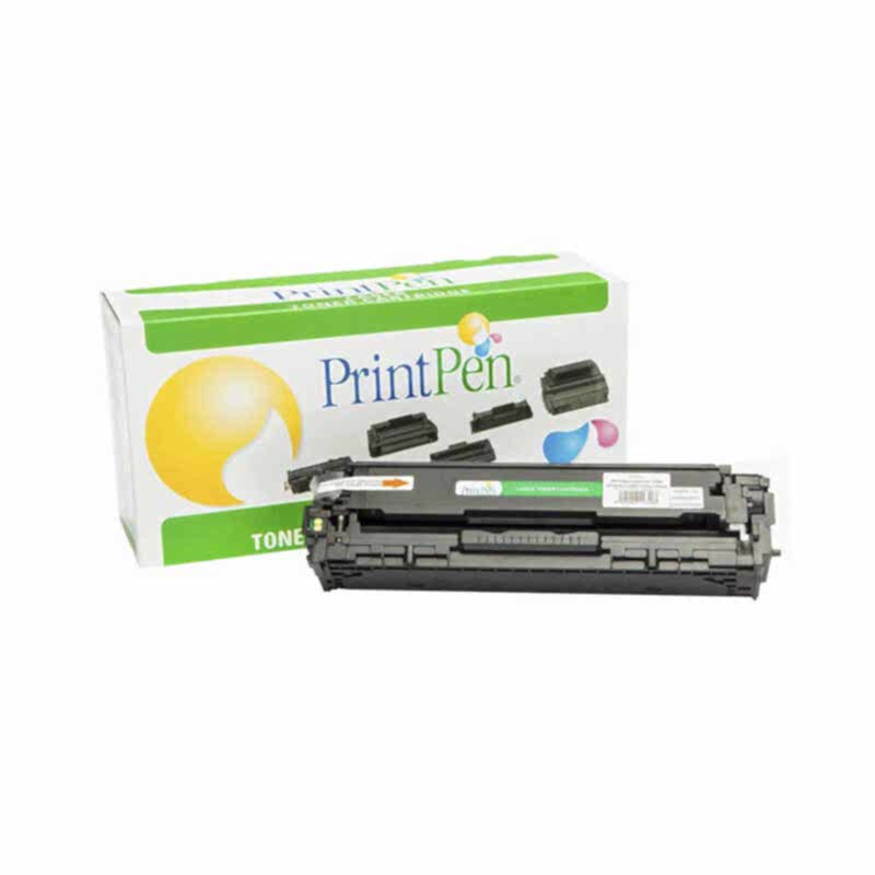 PrintPen HP 125A CB540A CE320A CF210A / CRG-716 CRG-731 Muadil Lazer Toner 2.200 Sayfa - Siyah