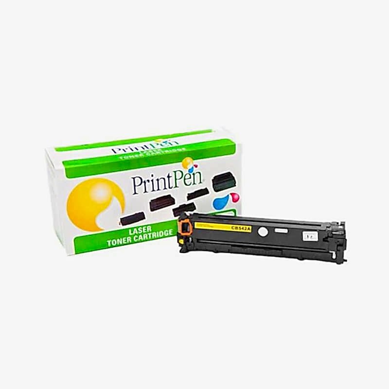 PrintPen HP 125A CB542A CE322A CF212A / Canon CRG-716 CRG-731 Muadil Lazer Toner 1.400 Sayfa - Sarı
