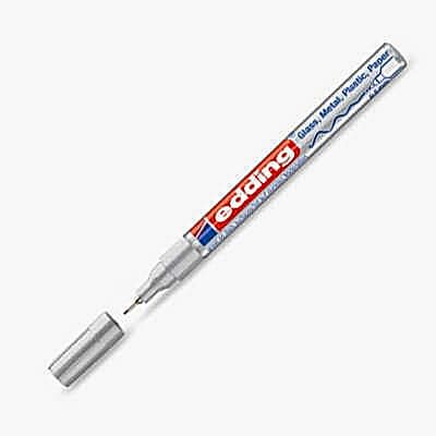 Edding E-780 Hobi Sanat Dekorasyon Kalemi 0.8 mm Gümüş
