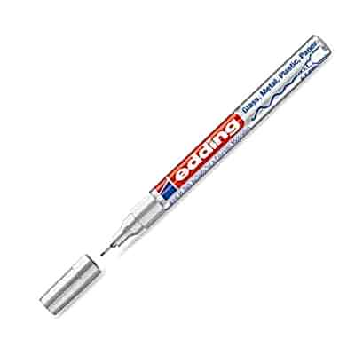 Edding E-780 Hobi Sanat Dekorasyon Kalemi 0.8 mm Gümüş