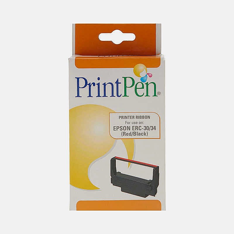 PrintPen Epson Erc-23 Muadil Pos Makinesi Şeridi - Siyah-Kırmızı