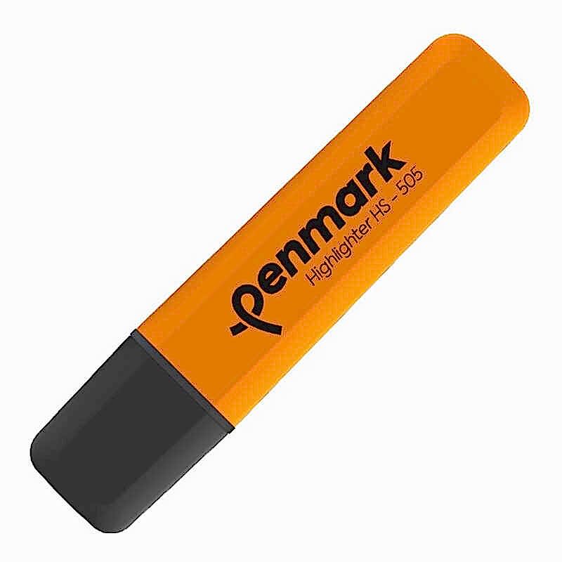 Penmark HS-505 Fosforlu Kalem Neon - Turuncu