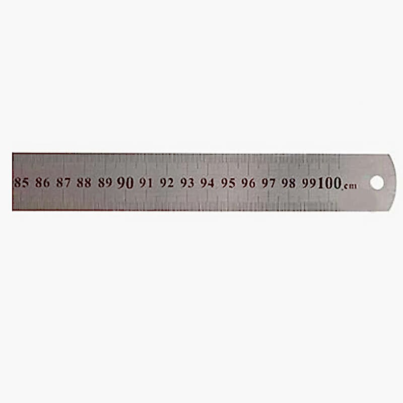 Kraf 500G Çelik Cetvel İnç Ölçülü 100 cm