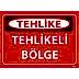 Tehlikeli Bölge Uyarı Levhası U10043