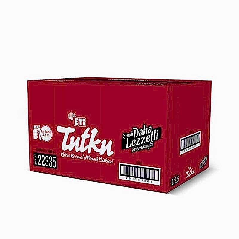 Eti Tutku Kakao Kremalı Mozaik Bisküvi 100 Gr 24'lü Paket