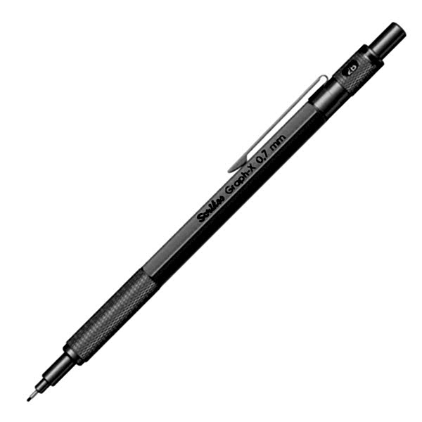 Scrikss Graph-X Versatil Uçlu Kalem Metal 0.7 mm - Kurşun Gri