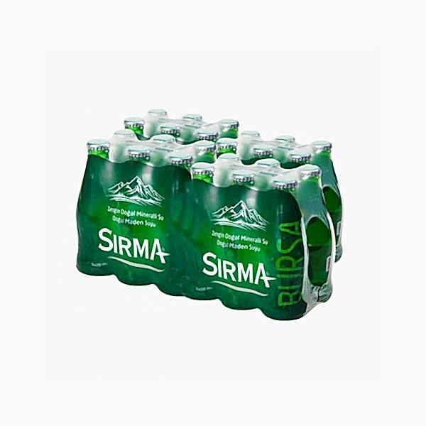 Sırma Maden Suyu Cam Şişe 24'lü Paket