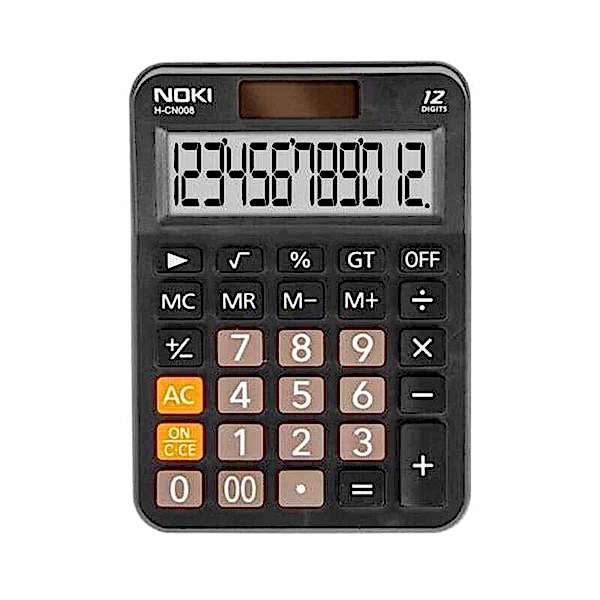 Noki H-CN008 Masaüstü Hesap Makinesi 12 Haneli
