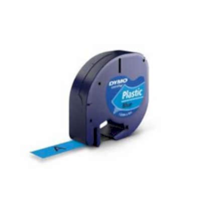 Dymo Şerit Let. Plastik Mavi 12 mm X 4 m 721650