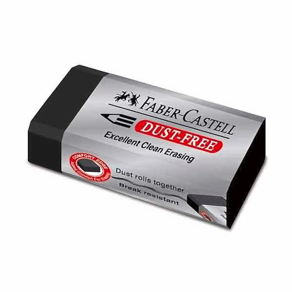 Faber Castell 187171 Dust Free Silgi Büyük Boy Siyah