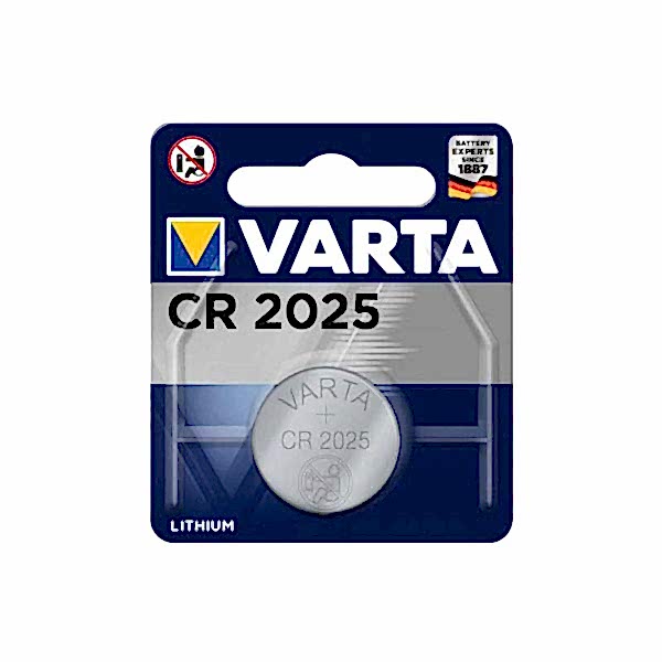 Varta CR2025 Lityum Düğme Pil 3 Volt Tekli Paket