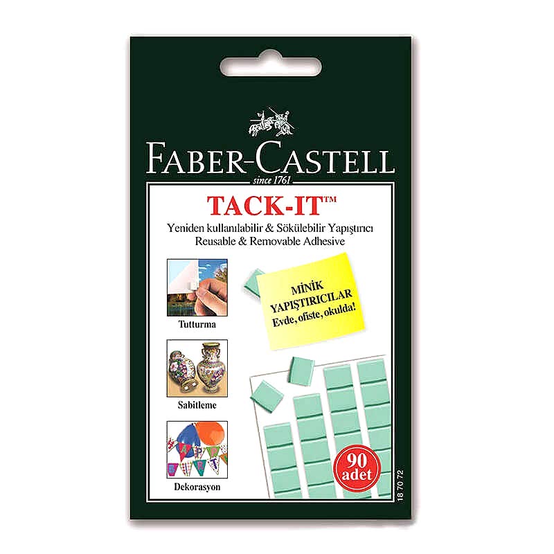 Faber Castell Tack-It  Hamur Yapıştırıcı 50 gr 187064 Yeşil
