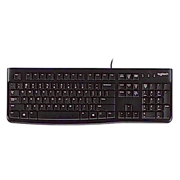 Logitech K120 USB Kablolu Türkçe Q Klavye - Siyah