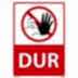Dur Uyarı Levhası U01192