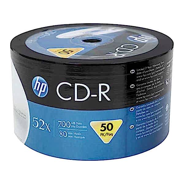 Hp Cd-R 52 x 700 MB 50'li