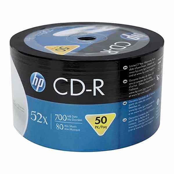 Hp Cd-R 52 x 700 MB 50'li