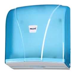Palex 3464-1 Kağıt Havlu Dispenseri Z Katlama Şeffaf Mavi