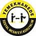 Yemekhanede Sosyal Mesafeyi Koruyalım Yer Etiketi 30 cm U21094