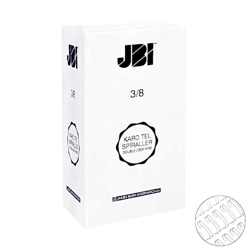 Sarff Spiral Jbı Karo Tel 3/8 100'lü Paket - Beyaz