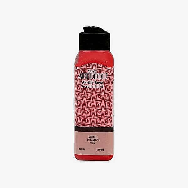 Artdeco 3016 Akrilik Boya 140 ml Kırmızı